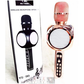 [mẫu hot] MICRO KARAOKE YS90 MIC HÁT KHÔNG DÂY