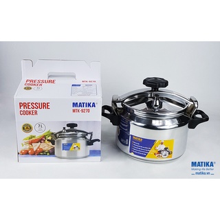 Nồi áp suất gas 7 lít matika mtk-9270 - hầm chậm-chín nhanh - nồi áp suất gas kim cương kc-asg26