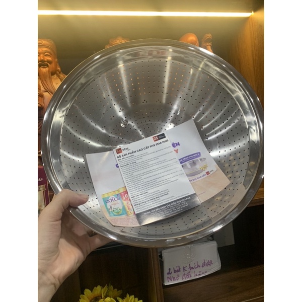 Rổ inox Fivestar Cao cấp 304 size 30cm Quà tặng từ Vinamilk