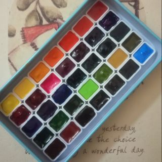 Pocket Mijello 35 màu hộp thiếc