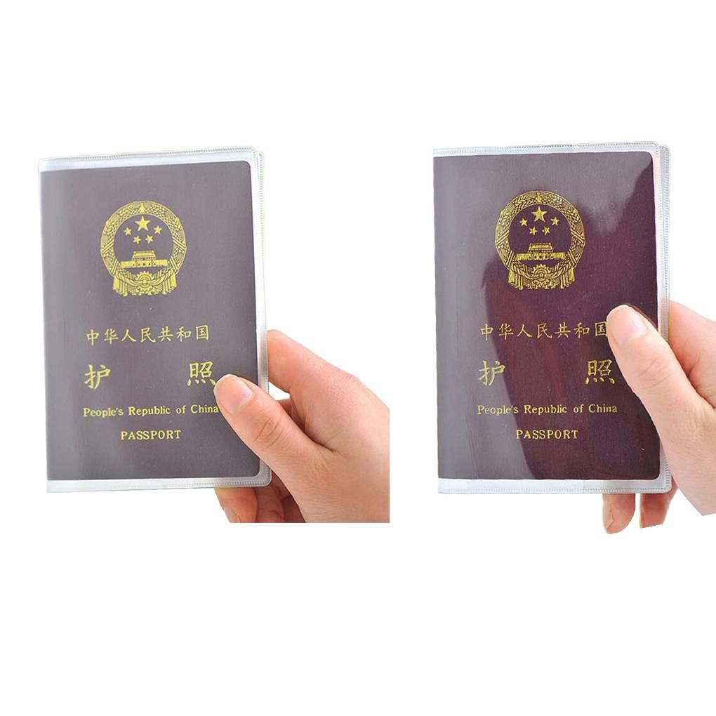 Bộ 10 Túi Nhựa PVC Trong Suốt Đựng Thẻ ID Chống Thấm Nước