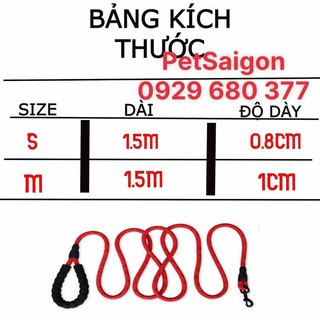 [Yêu thích]  DÂY KÉO THỪNG DẮT CHÓ SIÊU CHẮC DÀI 1.5M