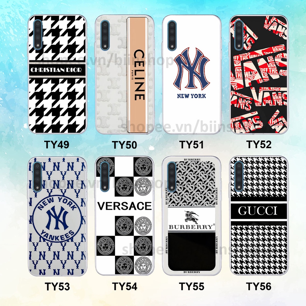 Ốp Vsmart Live in hình các thương hiệu nổi tiếng siêu đẹp, thời trang cá tính