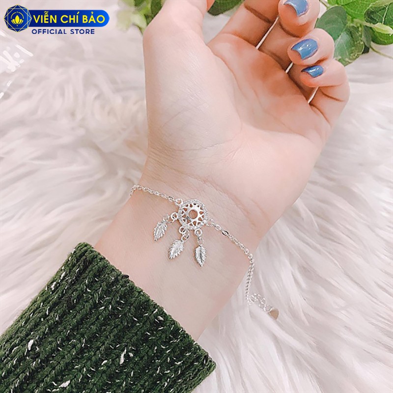 Lắc tay bạc nữ Kẻ cắp giấc mơ chất liệu bạc 925 thời trang phụ kiện trang sức nữ Viễn Chí Bảo L400308