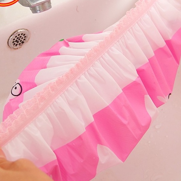 Mũ Trùm Đầu Khi Đi Tắm Họa Tiết Hoạt Hình Dễ Thương