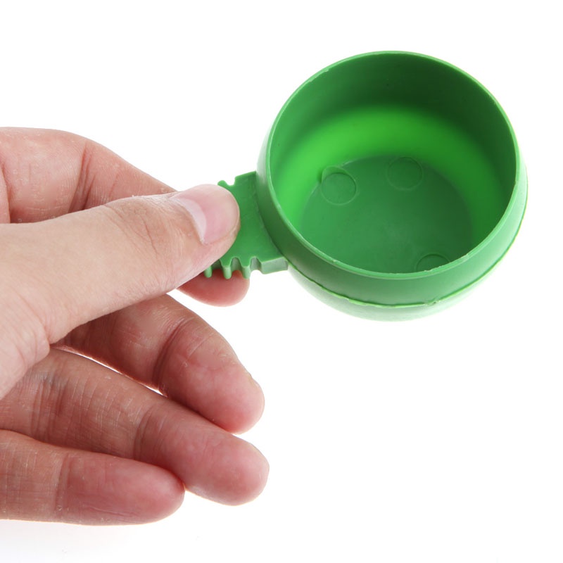 Tô đựng thức ăn/ nước uống cho chim cảnh bằng nhựa tùy chọn kích thước
