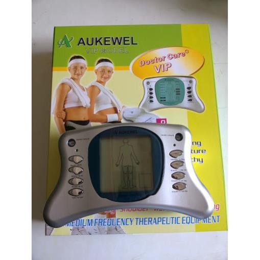 Máy châm cứu thẩm mỹ trị liệu cao cấp Aukewel \"Doctor Care\" AK 2000IV ( 8 Miếng dán) BH chính hãng 2 năm