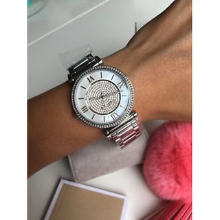 Đồng Hồ Nữ Michael Kors Catlin Silver MK3355