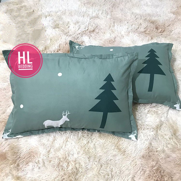 Vỏ gối nằm Cotton poly HL bedding vỏ gối kích thước 45 x 65 cm