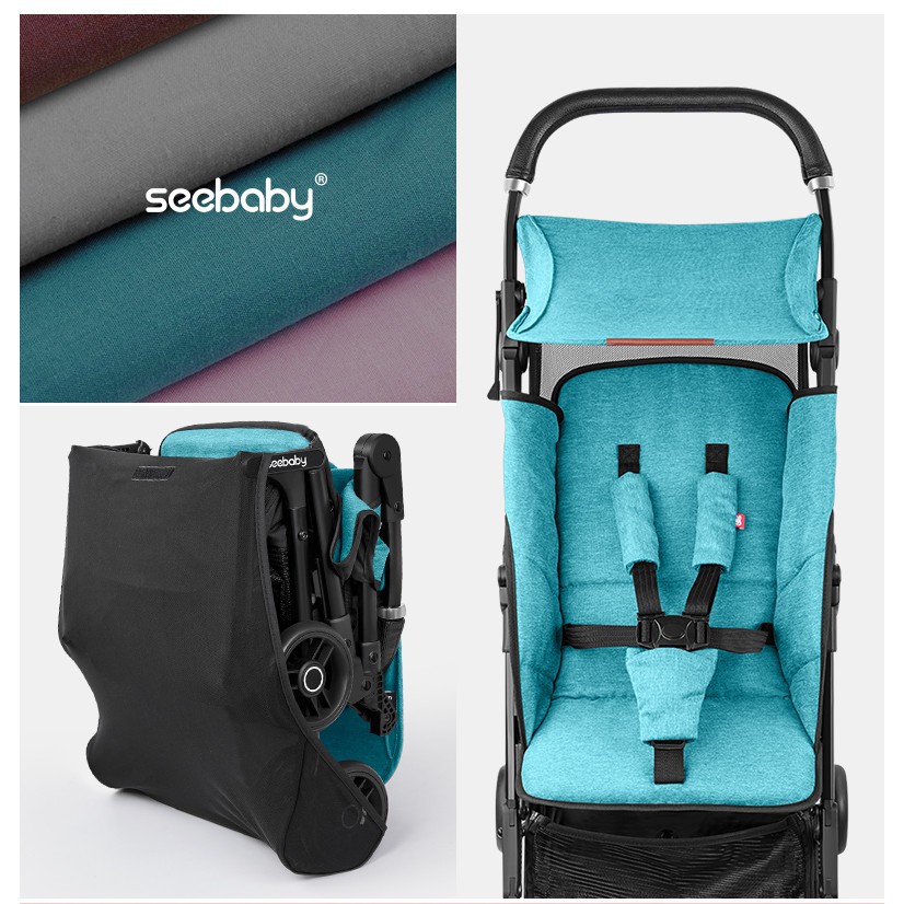 Xe đẩy du lịch cho bé Seebaby A2 - Có thể mang lên máy bay