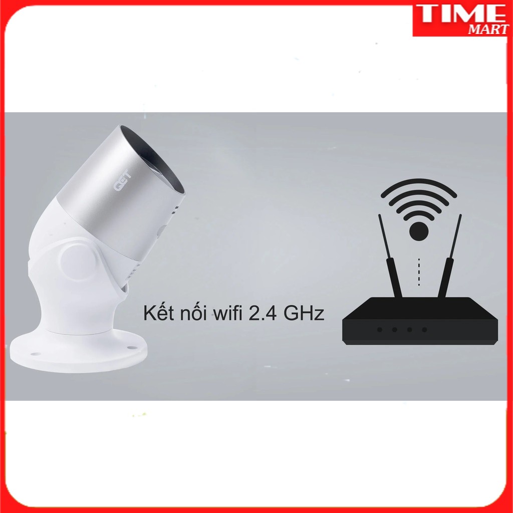CAMERA NGOÀI TRỜI IP QCT 1080P [TIME_MART siêu thị tiện ích gia đình]