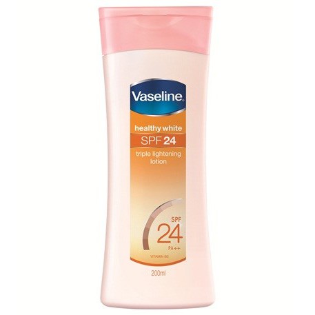 Sữa dưỡng thể Vaseline SPF 24 200ml- Chính Hãng