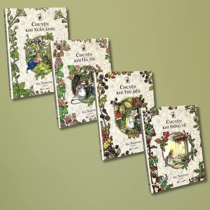 Bộ sách Miền Dâu Dại - Bộ 4 cuốn - Crabit Kidbooks
