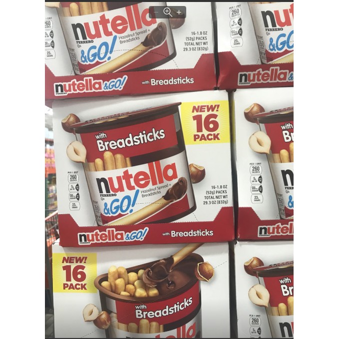 Bánh Chấm Sốt Socola Kem Nutella