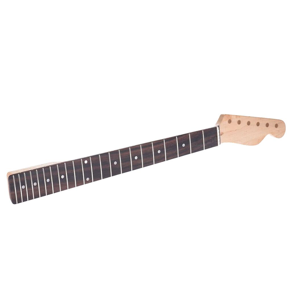 Cần Đàn 6 Lỗ 21 Phím Bằng Gỗ Hồng Thay Thế Cho Đàn Guitar Điện