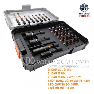 BỘ TUA VÍT 36 CHI TIẾT TACTIX 455836P