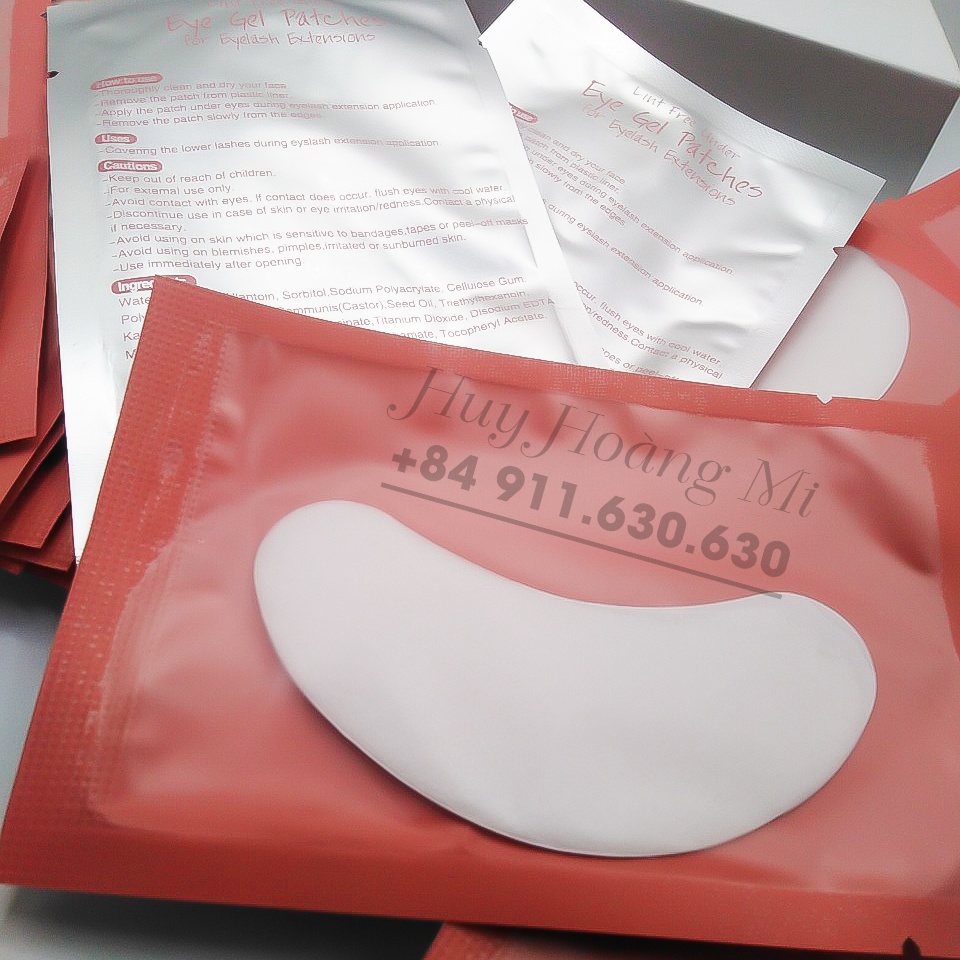 Gel pad dán mi_(uốn mi_keo nối mi_dụng cụ nối mi_mi khay_mi fan_) Huy Hoàng Mi