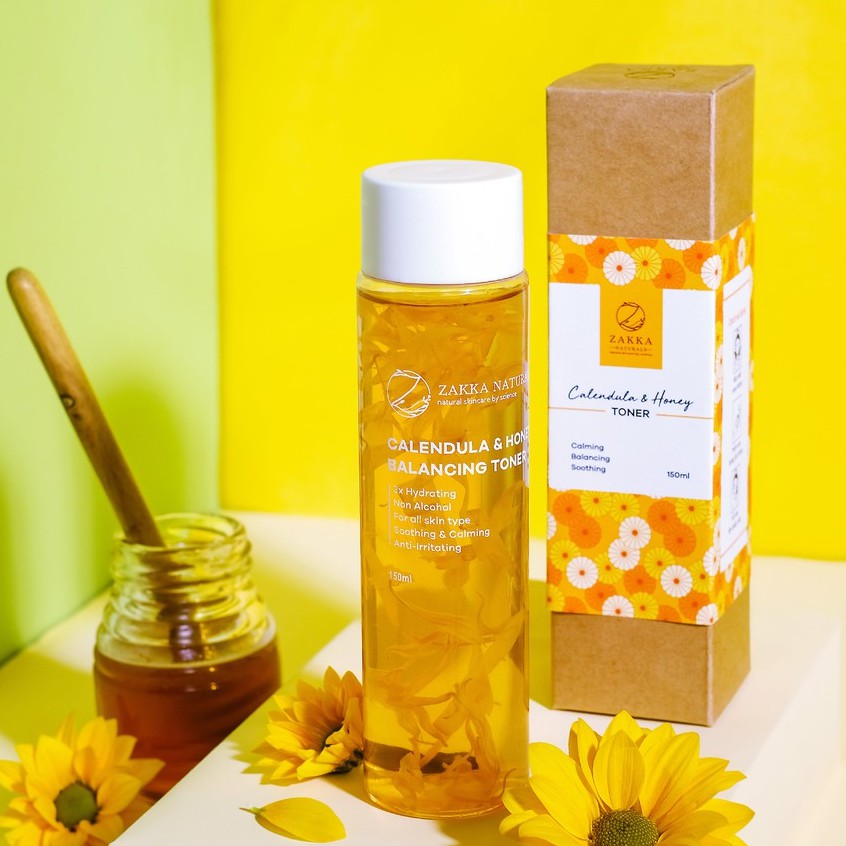 [Mã FMCGMALL -8% đơn 250K] Toner (Nước Cân Bằng) Hoa Cúc Zakka Naturals Calendula & Honey Balancing Toner 150ml | BigBuy360 - bigbuy360.vn