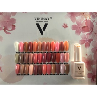Sơn gel thạch vinimay 36 màu 15ml
