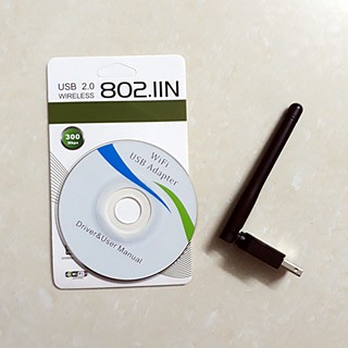 USB thu wifi có anten chuẩn 300Mbps