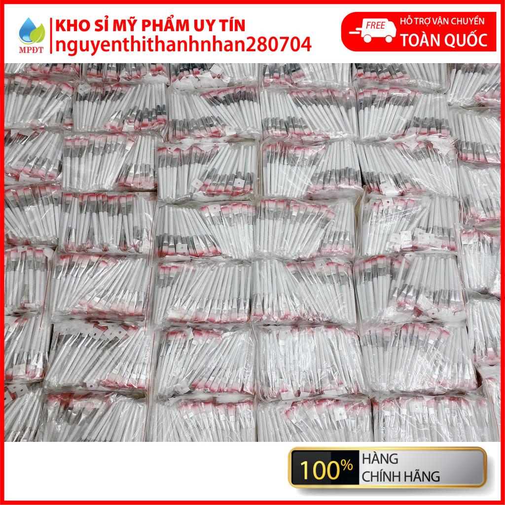 Combo 200 cọ quét mặt nạ cán hồng, cán trắng
