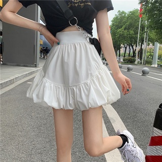 Chân váy chữ a lưng cao màu đen thời trang mùa hè