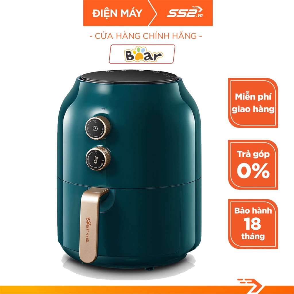 Nồi Chiên Không Dầu BEAR VS-8083A 3.5L Công Suất 1350W – Bảo Hành Chính Hãng