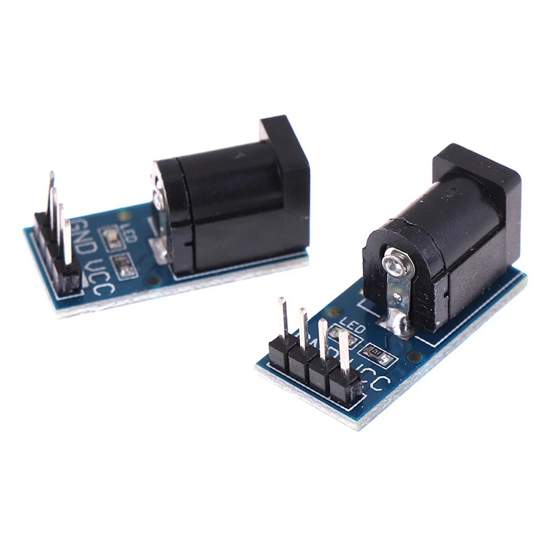 Set 5 / 10 Mô Đun Chuyển Đổi Nguồn Điện 5.5mmx 2.1mm DC Dành Cho Arduino 5.5X2.1Mm