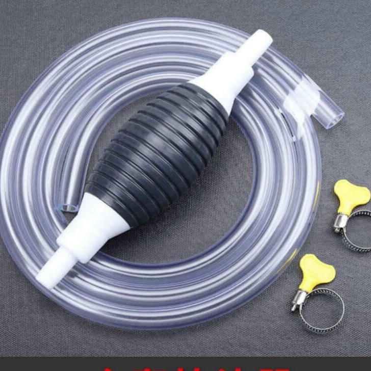 Dụng cụ bơm hút rượu xăng dầu chất lỏng bóp tay - ống hút xăng dầu chất lỏng bóp tay