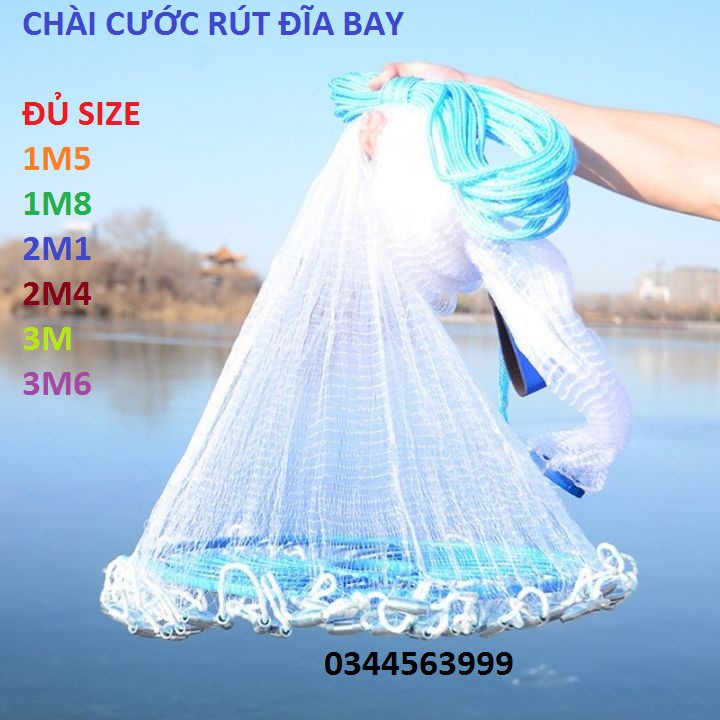 Chài Cước rút đĩa bay