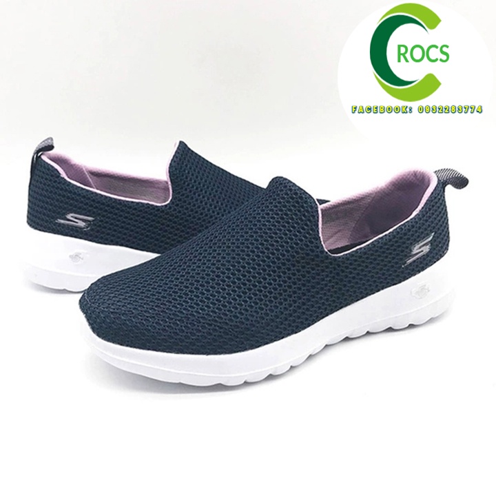 Giày chạy bộ Skechers Gowalk joy cho nữ màu Navy