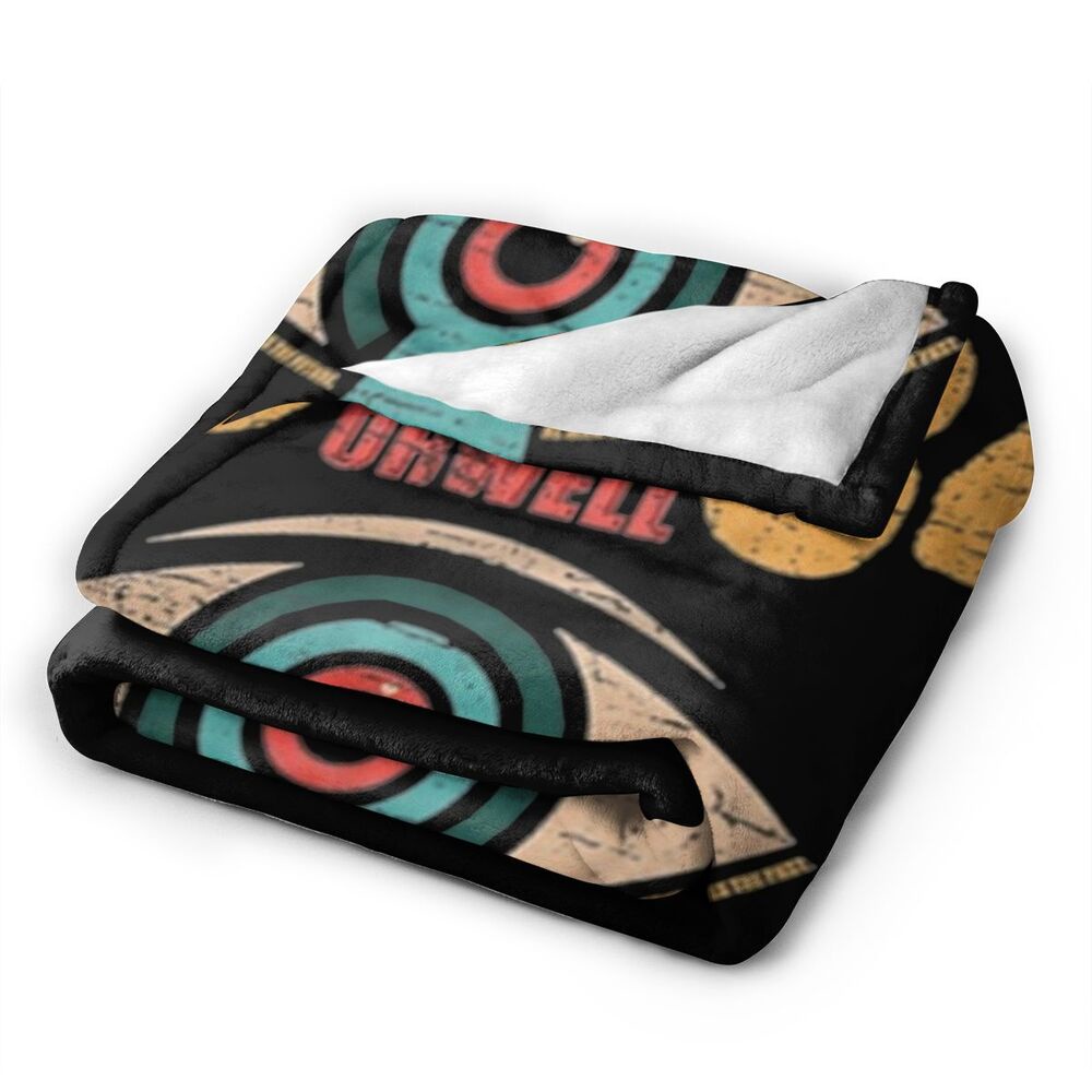 1984 George Orwell Dystopian Room 101 Novel War Warm Throw Blanket Flannel Sleep Soft Sofa Blanket Warm Lightweight