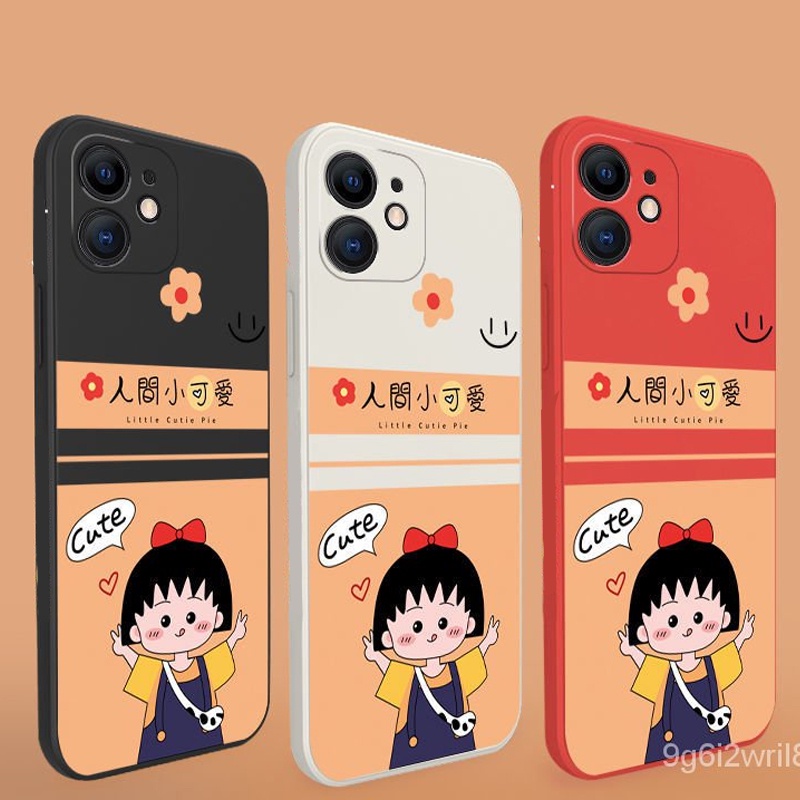 Ốp Lưng Iphone Cạnh Vuông Maruko BVC Iphone5/5s/6/6plus/6s/6splus/7/7plus/8/8plus/x/xr/xs/11/12/pro/max/plus/promax