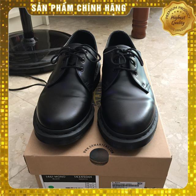 [Hàng Chính Hãng - Free Ship] Dr.Martens 1461 Mono Full Blacks