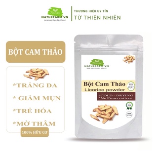 Bột Cam Thảo Handmade - Trắng Da, Giảm Mụn Organic