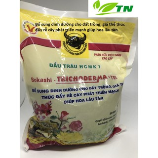 Phân hữu cơ vi sinh cao cấp Đầu Trâu HCMK 7 gói 1kg