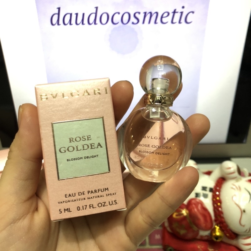 [ mini ] Nước hoa Bvlgari Rose Goldea EDP 1.5ml - Rose Goldea Blossom Delight 5ml | Thế Giới Skin Care
