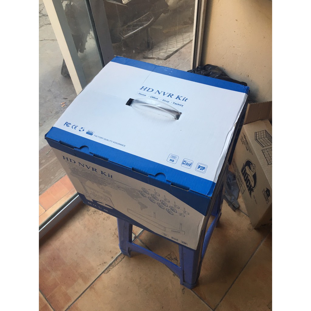 Bộ Kit Camera Không Dây 8 Kênh IP Wifi NVR Kit 2.0MP