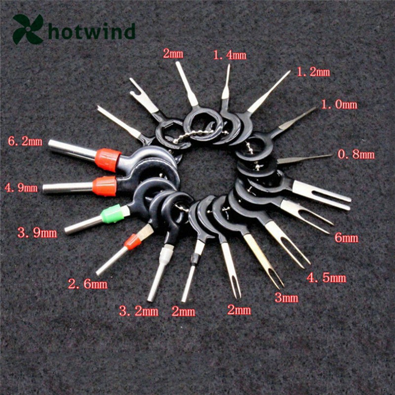 Set 18 dụng cụ tháo đầu cuối dây điện xe hơi chuyên dụng