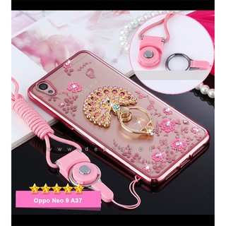 Ốp lưng điện thoại Oppo Neo 9 A37 , Neo 5 A31 , Neo 7 A33 dẻo hình hoa