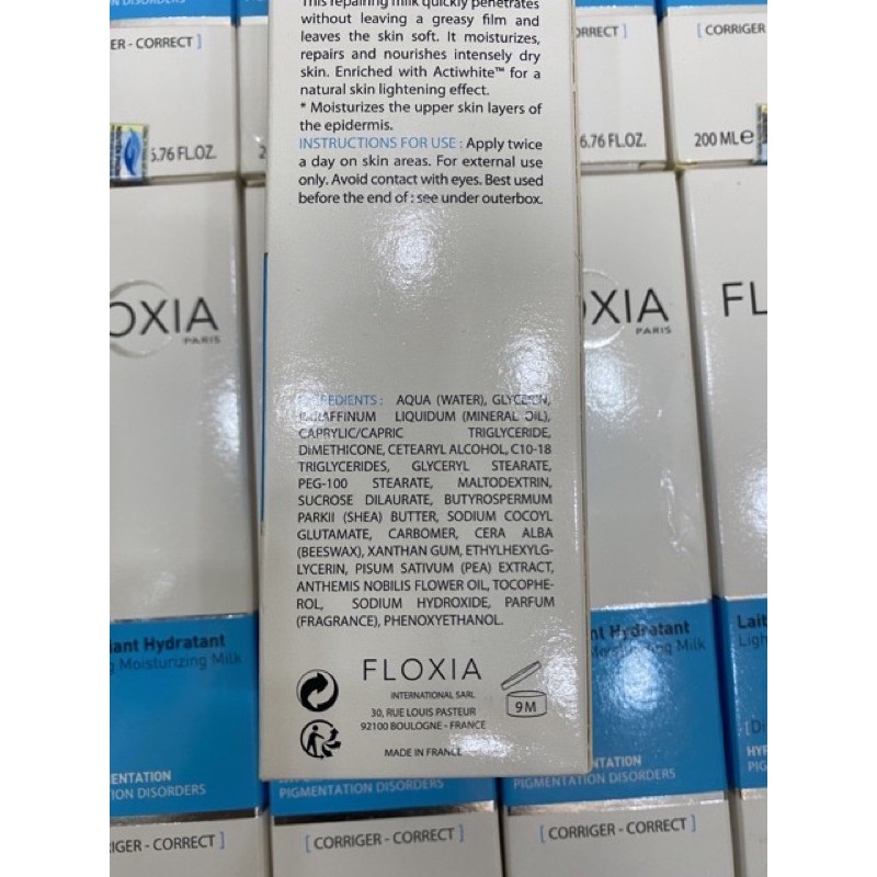 [Date 2024 ] Sữa dưỡng ẩm /  Sữa dưỡng thể Floxia Disco Lightening Moisturizing Milk 200ml