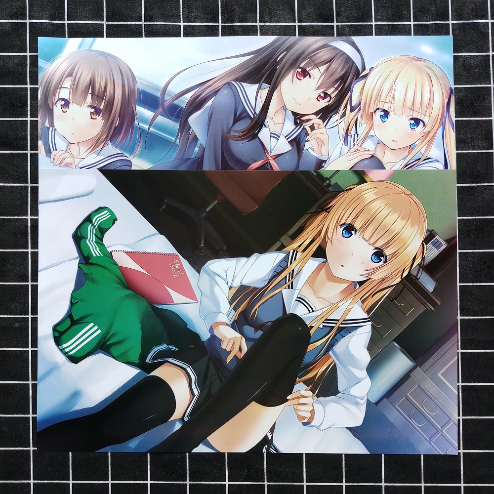 Poster Anime Saenai Heroine no Sodatekata (Loại 8 Tờ)