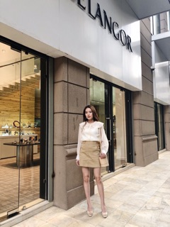 Sơ mi voan cổ sen