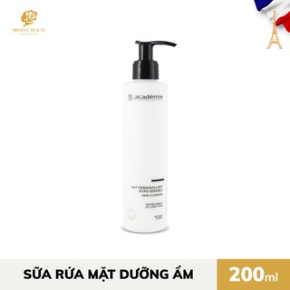 Sữa rửa mặt dịu nhẹ - LAIT DEMAQUILLANT HYPO-SENSIBLE - Academie Scientifique de Beaute