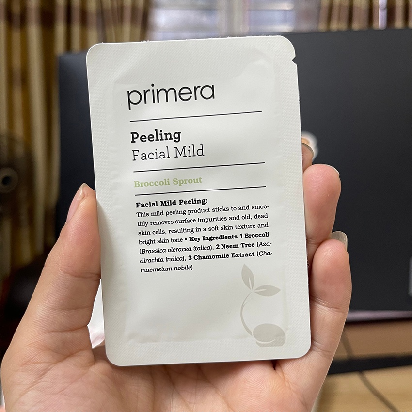 Tẩy da chết dịu nhẹ Primera Facial Mild Peeling 3ml/gói - Gel tẩy da chết Primera