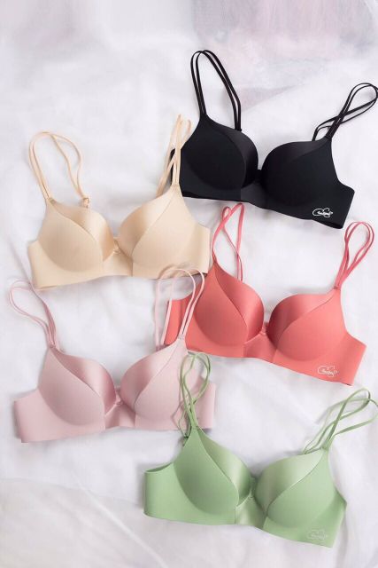 Áo lót su không gọng, áo lót su phối gấm lụa cao cấp