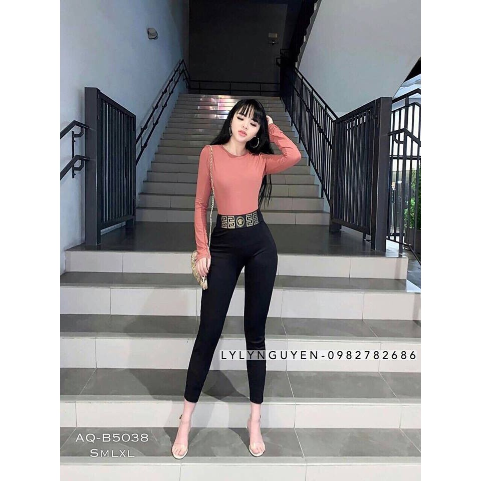 Quần Legging Loại 1 Chất Đẹp Cạp Cao Siêu Hot - Quần Legging Gen Bung Full Box | BigBuy360 - bigbuy360.vn