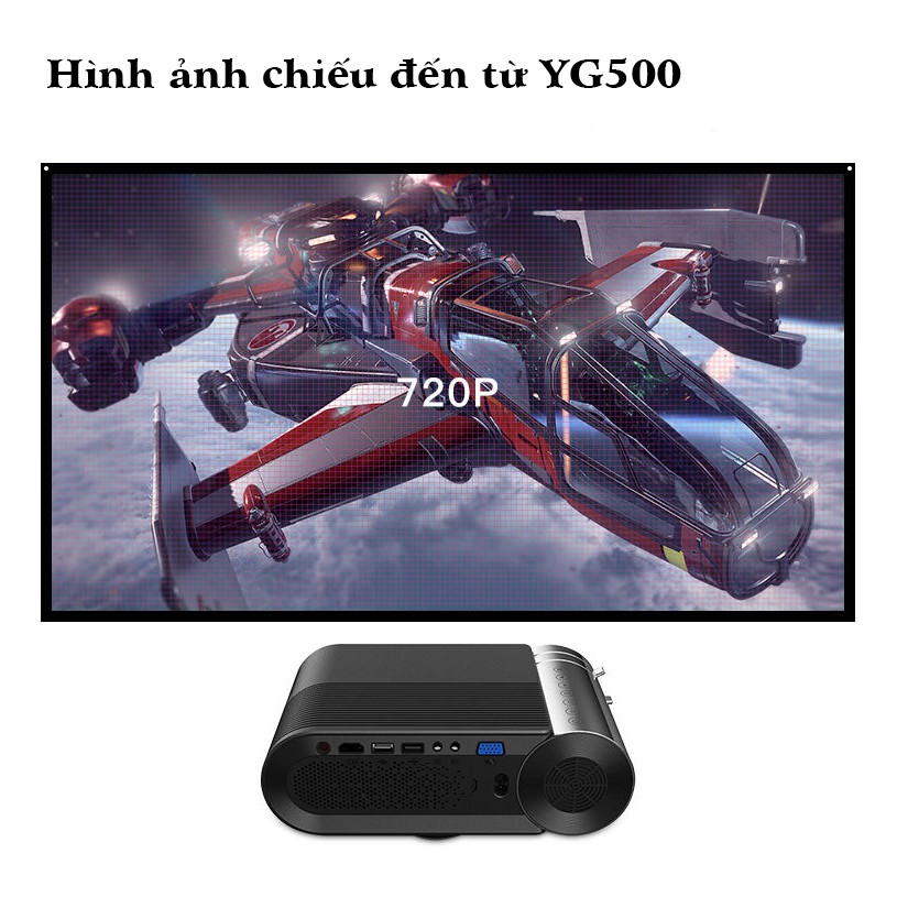 Máy chiếu mini YG550 - Full HD1080 - Máy chiếu mini gia đình tốt nhất