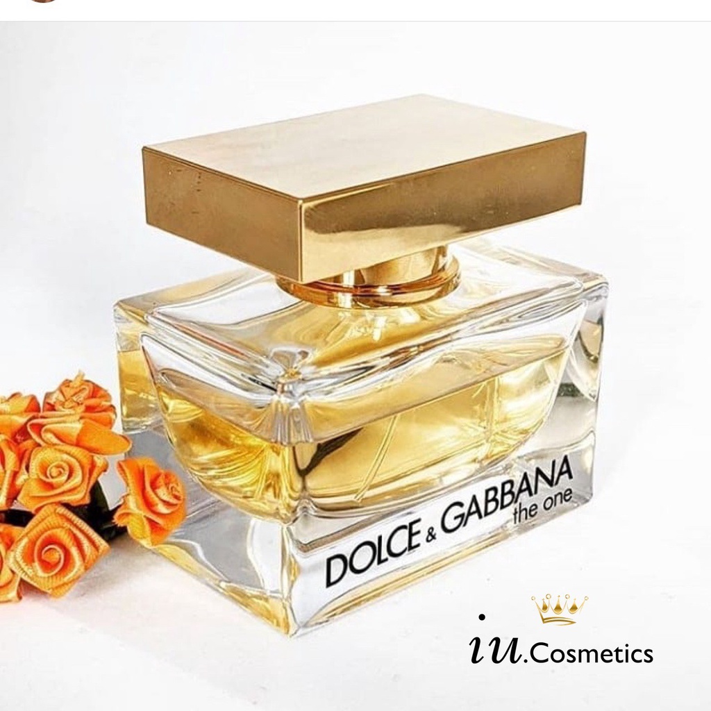 Nước hoa nữ D&G The One dung tích 75ml - Dầu thơm hương quyến rũ ngọt dịu, đẳng cấp - iu.cosmetics