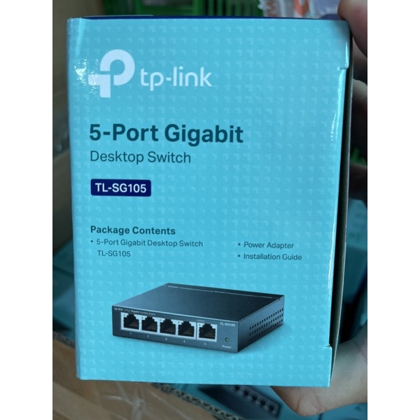 Bộ chia mạng Gigabit vỏ sắt Tp-link TL-SG105 hàng mới nguyên hộp